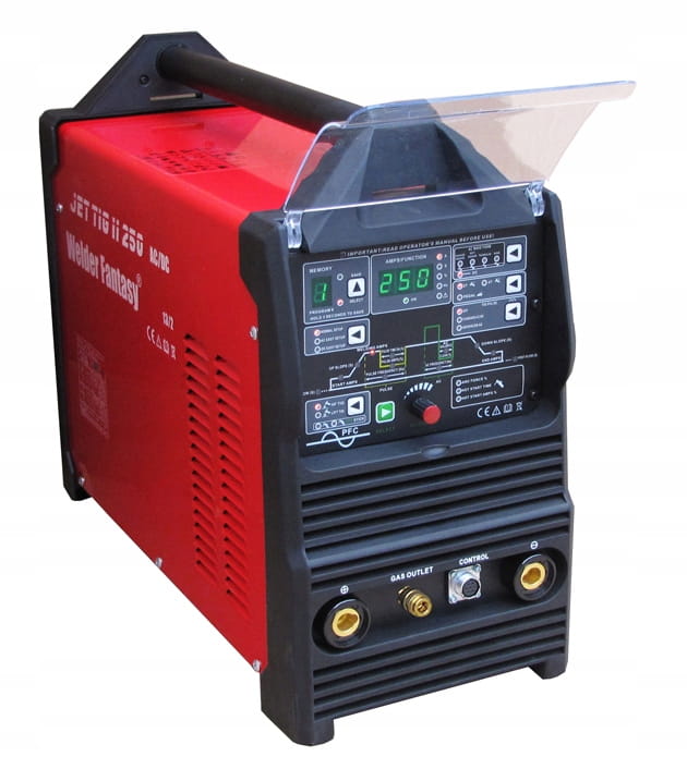 WELDER JET TIG II AC/DC 250 IGBT+Aquecedor+Carrinho de Solda - Image 2