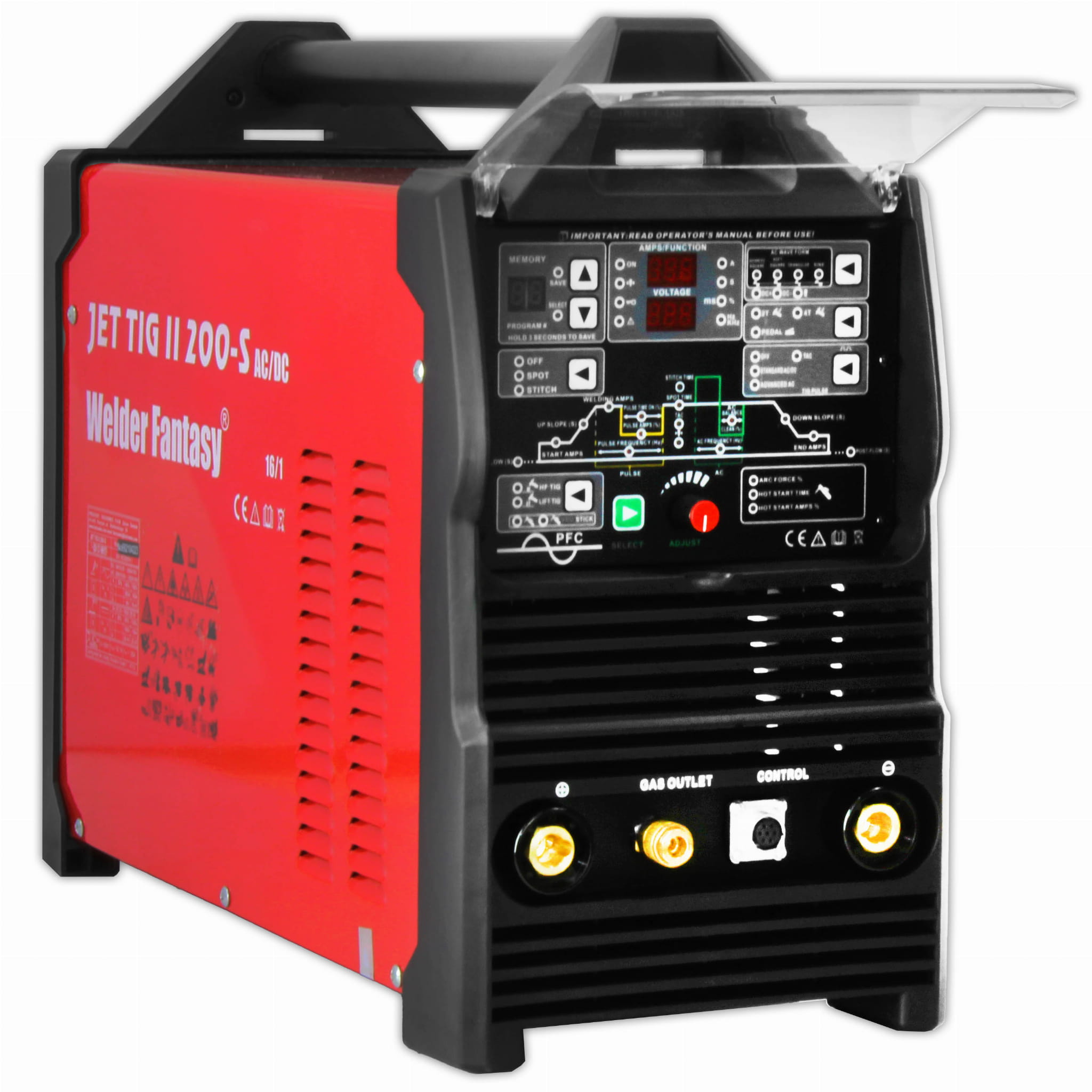 Welder Fantasy JET TIG II AC/DC 200-S SPOT IGBT - Image 4