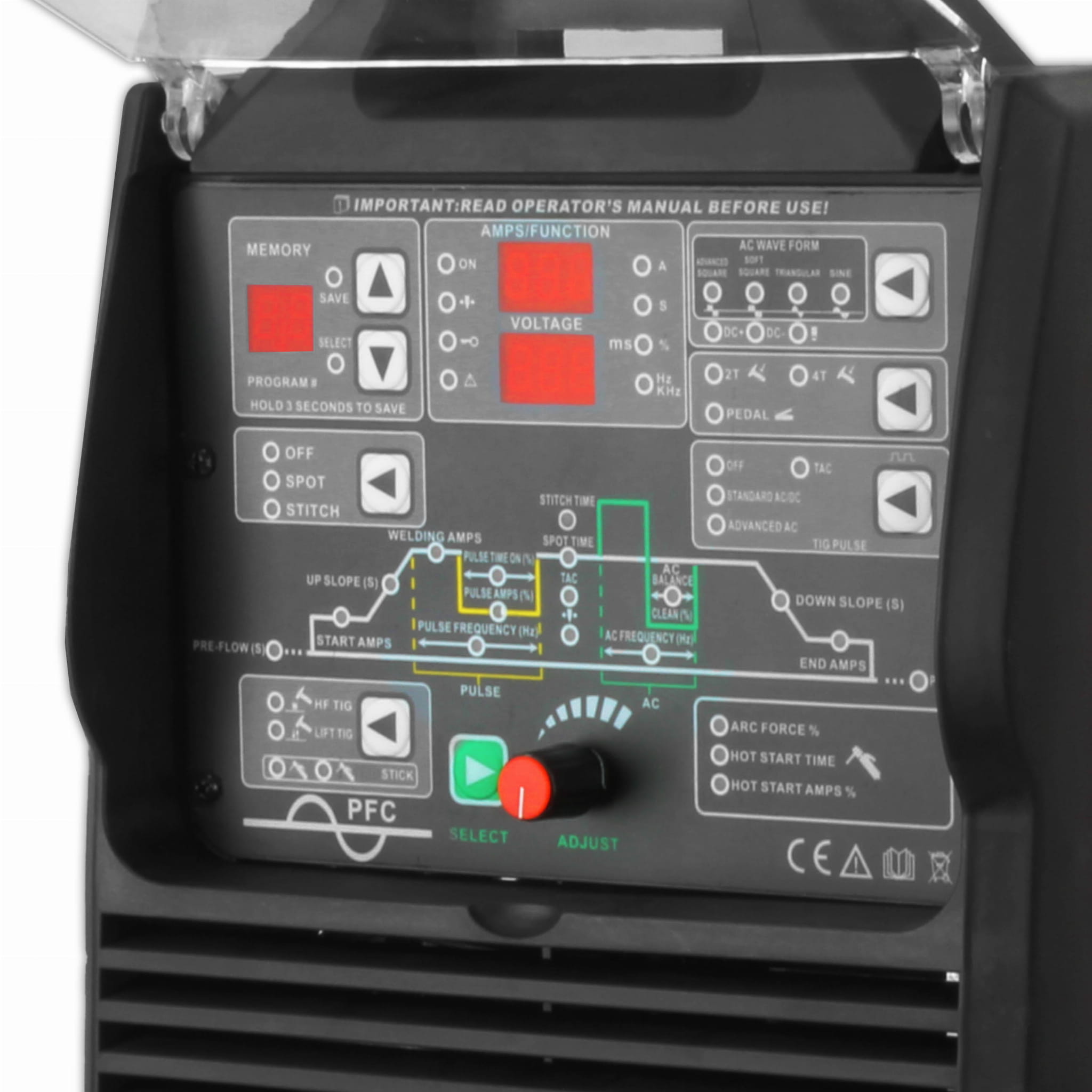 Welder Fantasy JET TIG II AC/DC 200-S SPOT IGBT - Image 6