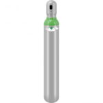 Garrafa cheia de gás ARGON/CO2 4.8 10L 200bar.