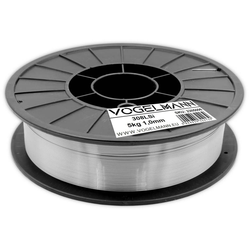 Fio de solda de aço inoxidável Vogelmann 308LSi 1.0mm 5kg - Image 2