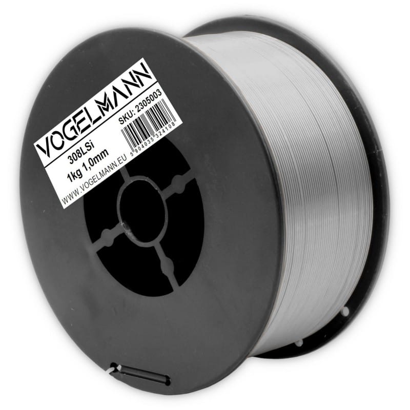 Fio de solda de aço inoxidável Vogelmann 308LSi 1.0mm 1kg - Image 2