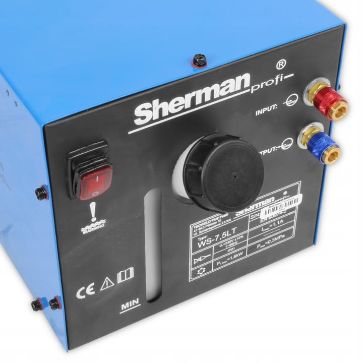 Sherman TIG 320 AC/DC Pulsado + refrigerador de água WS-7.5LT + carrinho - Image 10