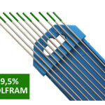 Eletrodo Tungstenio 2,0x175mm verde AL (Pack 10 unid.)