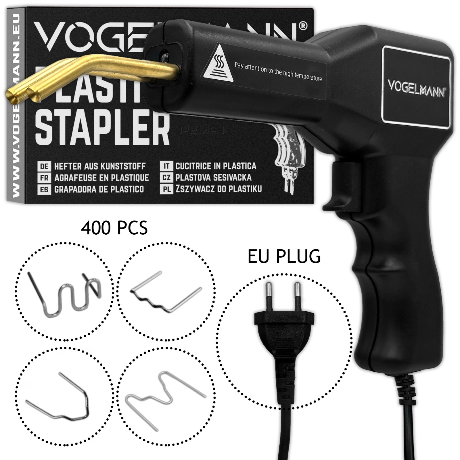 MÁQUINA DE SOLDAR PLASTICO VOGELMANN 50W